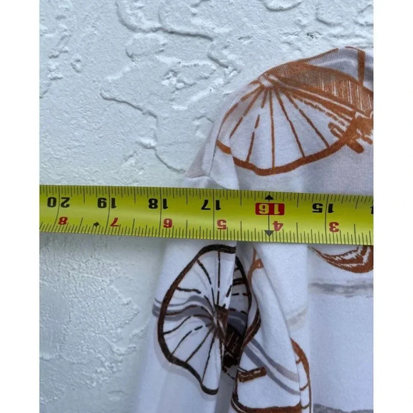 Weekends By Chicos Womens Pullover 3/4 Sleeve Motorcycle Top Blouse Sz 3 - Picture 8 of 9